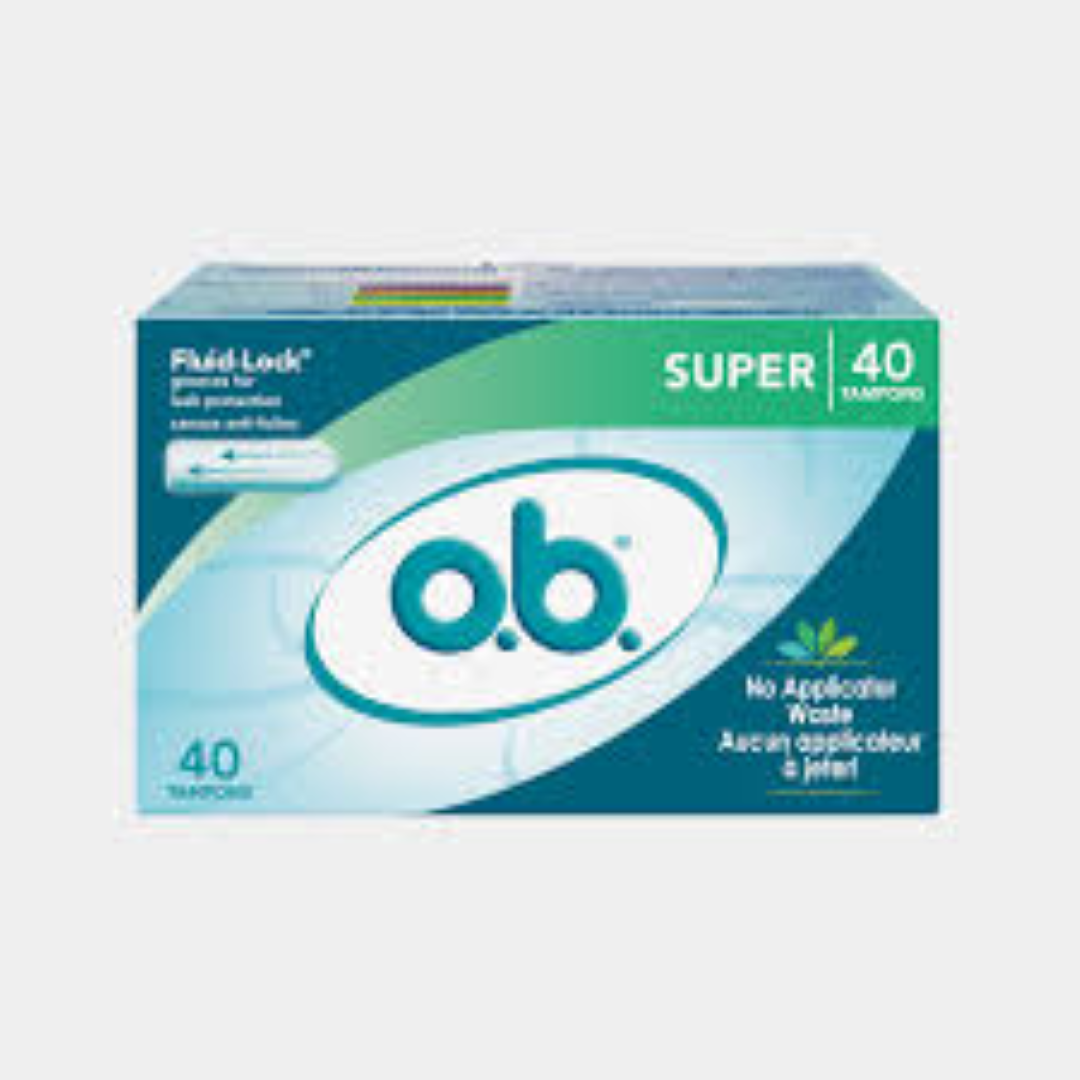 OB TAMPONS SUPPER 8